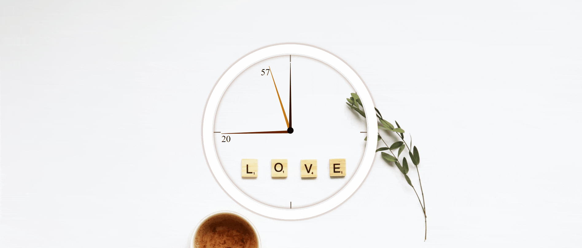 CSS + JS Clock